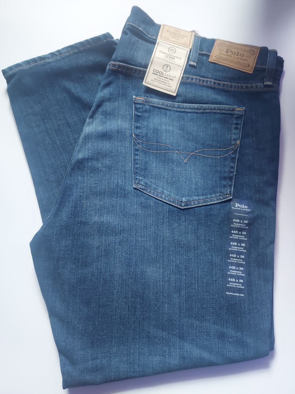 Polo by Ralph Lauren Men's Indigo Straight Jeans